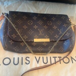Louis Vuitton Dark Brown Monogram Crossbody Bag
